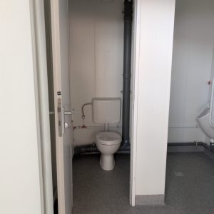 HSE Container Sanitärcontainer Fertigungshalle