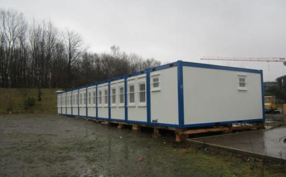 10-fach Containeranlage für Baustelle