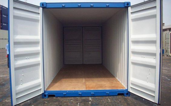 20 Fuss Double Door See- Lagercontainer, neuwertig