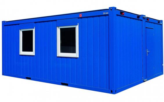 20 Fuss Duo- Bürocontaineranlage, fabrikneu