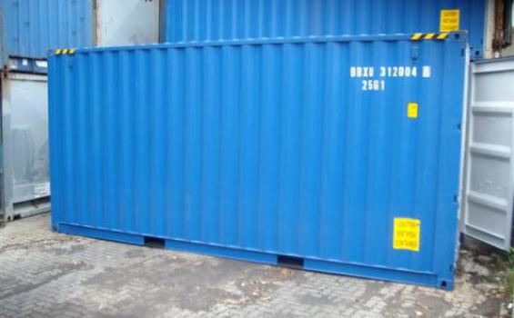 20 Fuss High Cube See- Lagercontainer, neuwertig
