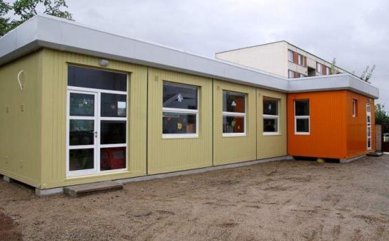 Kindergarten aus Containern